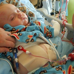 Jackson during his bone marrow transplant process.