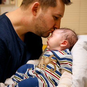 Kisses from Daddy!