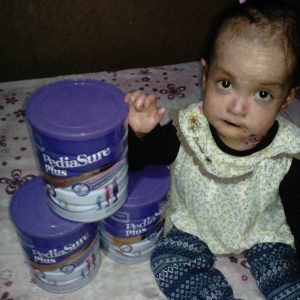 Shamila Jayne With Some Donated Formula